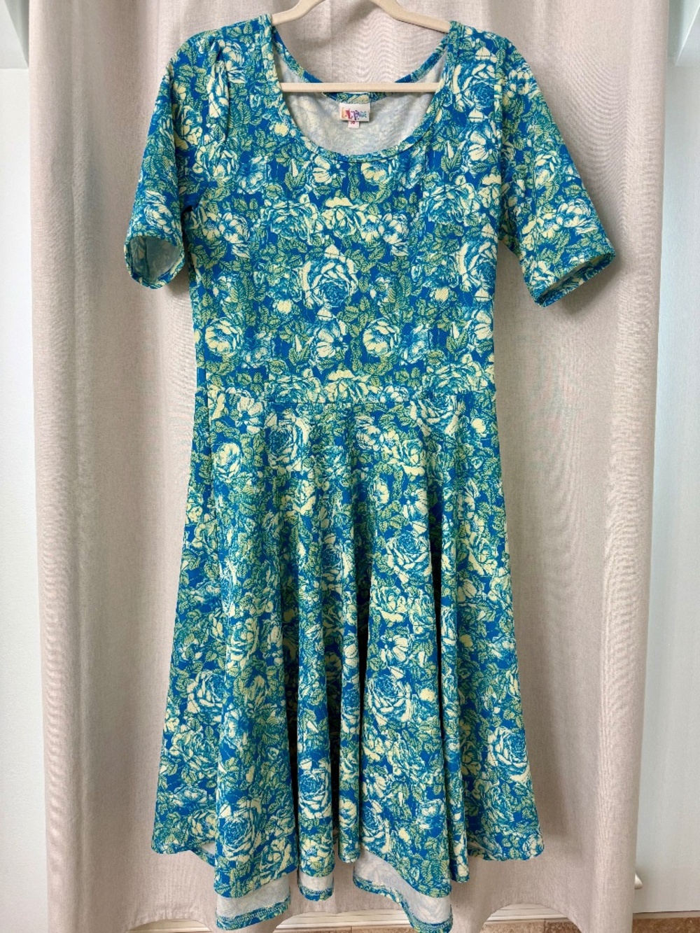 Floral LuLaRoe Nicole Dress